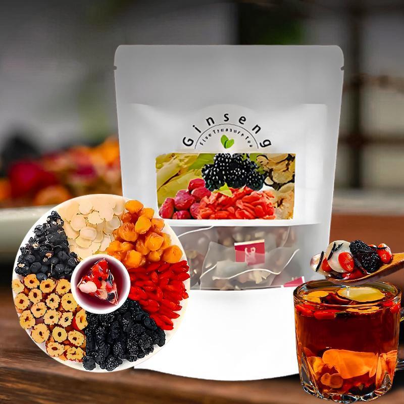 Herbal Wellness Supplement - Teh Ginseng Lima Harta Karun, Peningkat