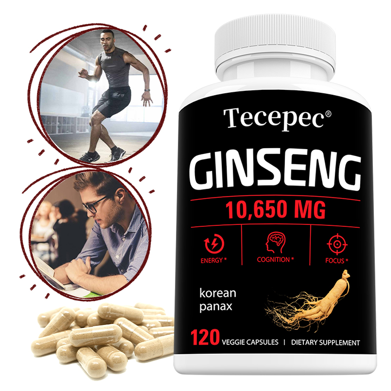 Herbal Wellness Water - Kapsul Ginseng Merah Korea 1065mg, Suplemen