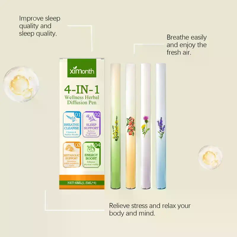 Herbal Wellness Products - 4 in 1 Set Diffuser Herbal,