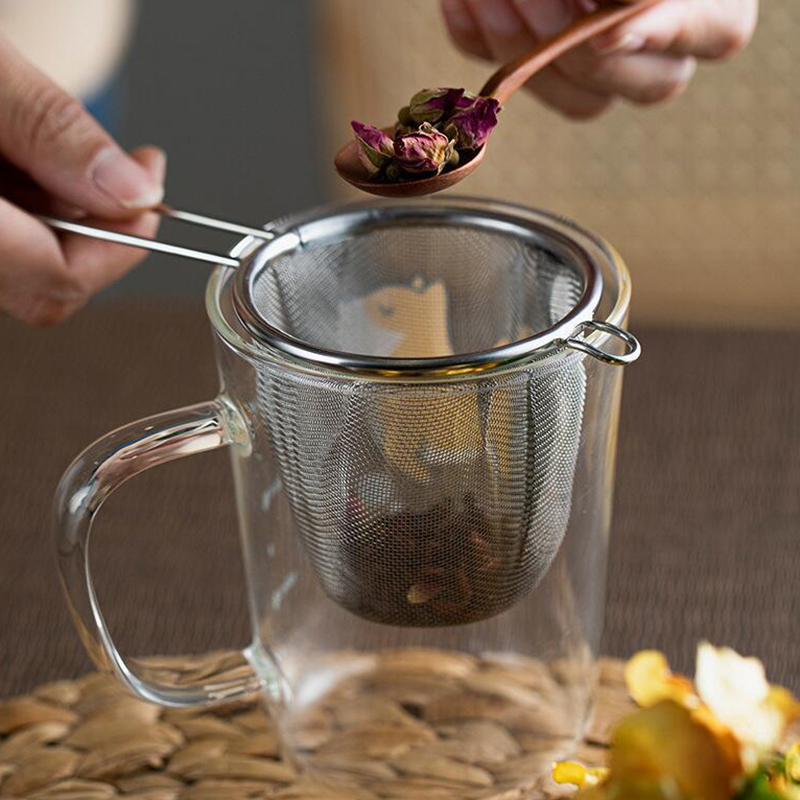 Herbal Wellness Products - Saringan Teh Stainless Steel, Filter Teh