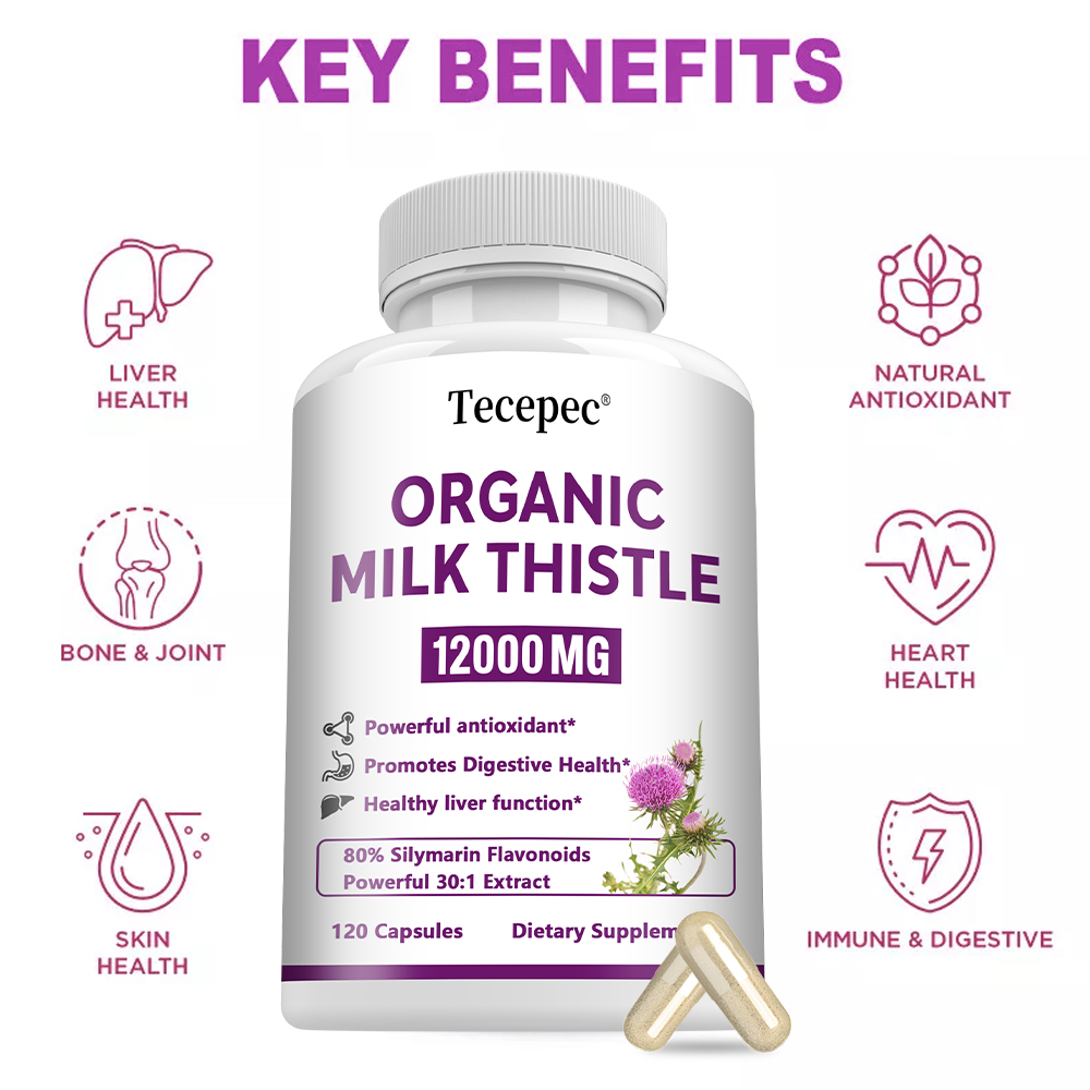 Kapsul Ekstrak Milk Thistle, S - Herbal Wellness Water ulasan dan harga