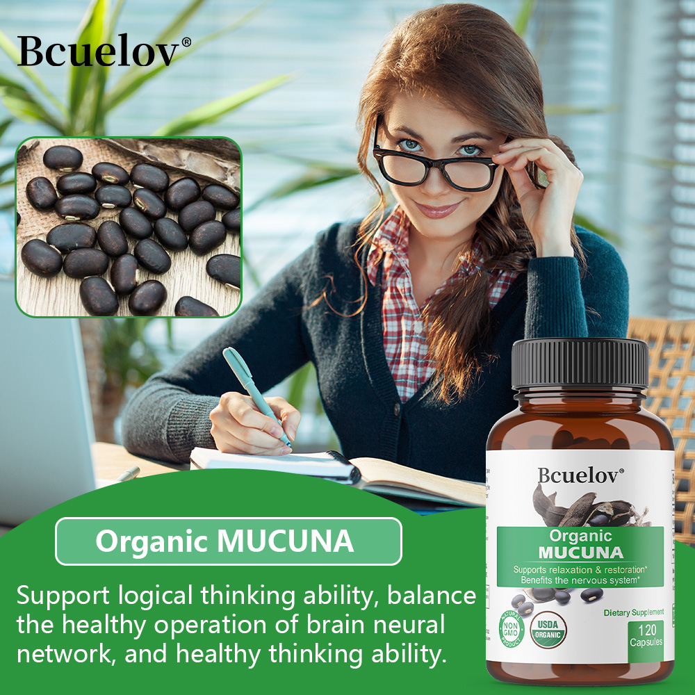 Kapsul Mucuna Organik - Menduk - Herbal Wellness Water ulasan dan harga