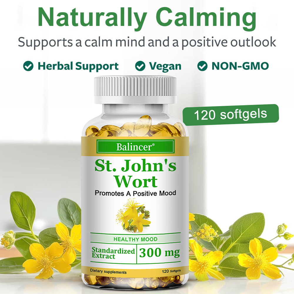 Kapsul Ekstrak St. John's Wort - Herbal Wellness Water ulasan dan harga