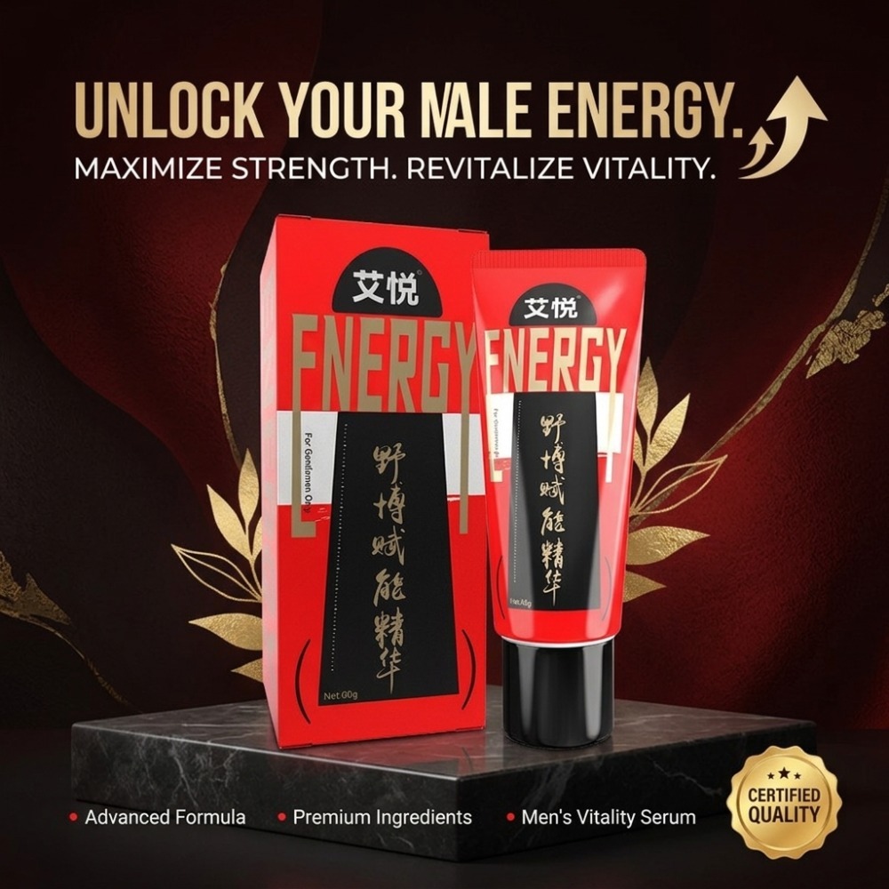 Krim Revitalisasi Energi Pria  - Herbal Wellness Water ulasan dan harga