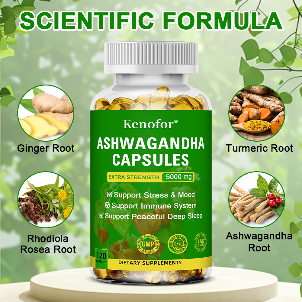 Kapsul Ashwagandha Complex 230 - Herbal Wellness Water ulasan dan harga