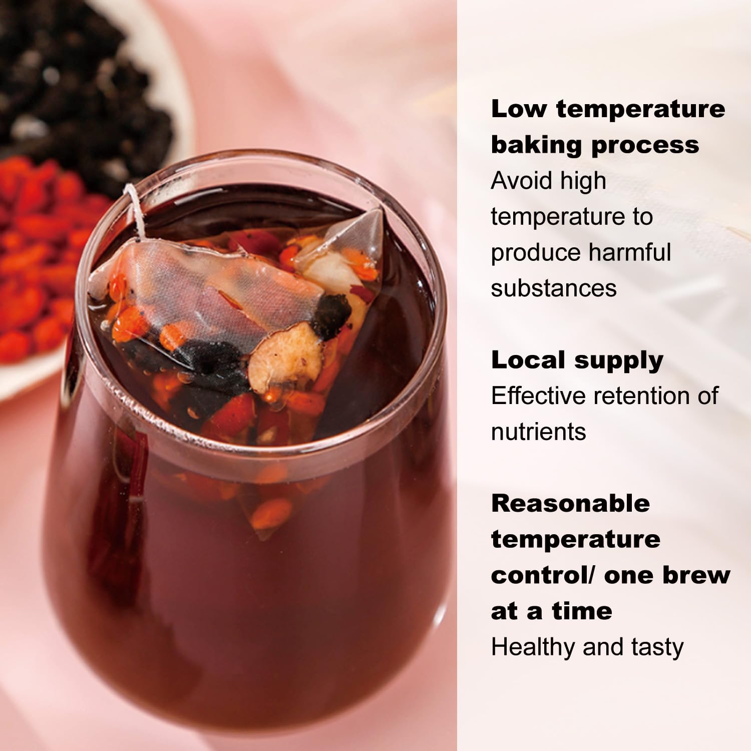 Teh Ginseong Lima Harta Karun, - Herbal Wellness Products ulasan dan harga