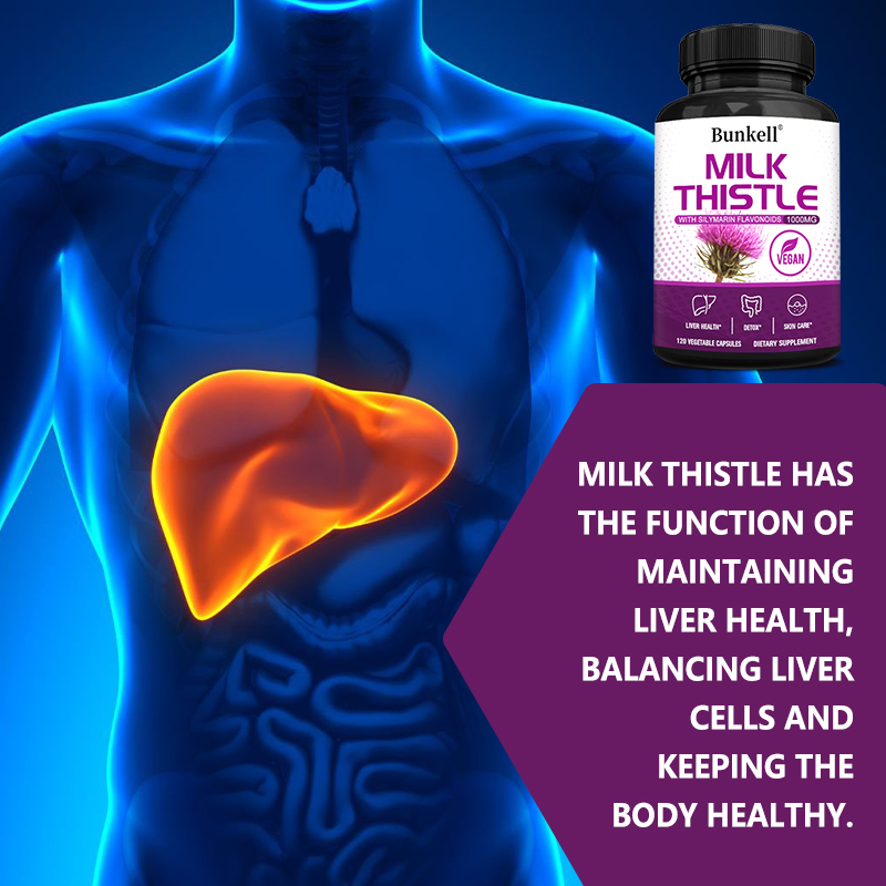 Kapsul Milk Thistle 1000mg, An - Herbal Wellness Water ulasan dan harga