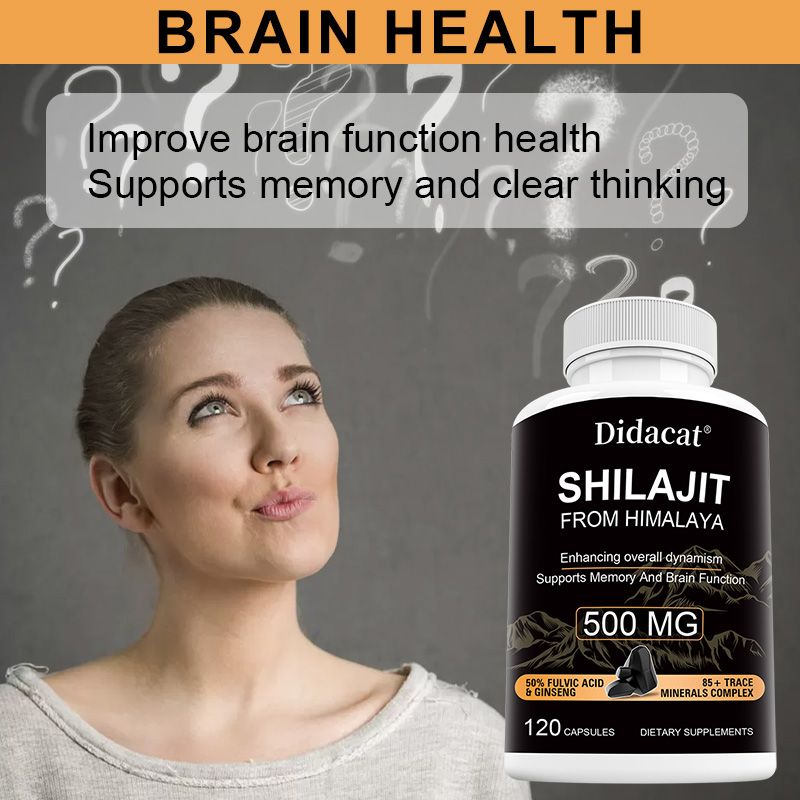 Kapsul Shilajit & Ginseng Hima - Herbal Wellness Water ulasan dan harga